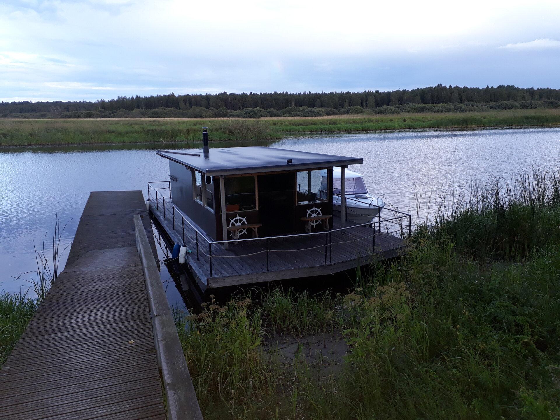 Parvsaun “Hestia” saunaretk Võrtsjärvel