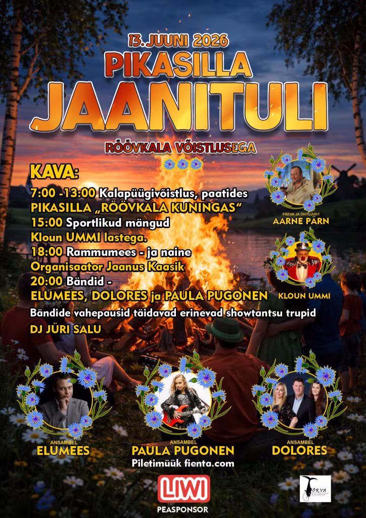 Pikasilla jaanituli