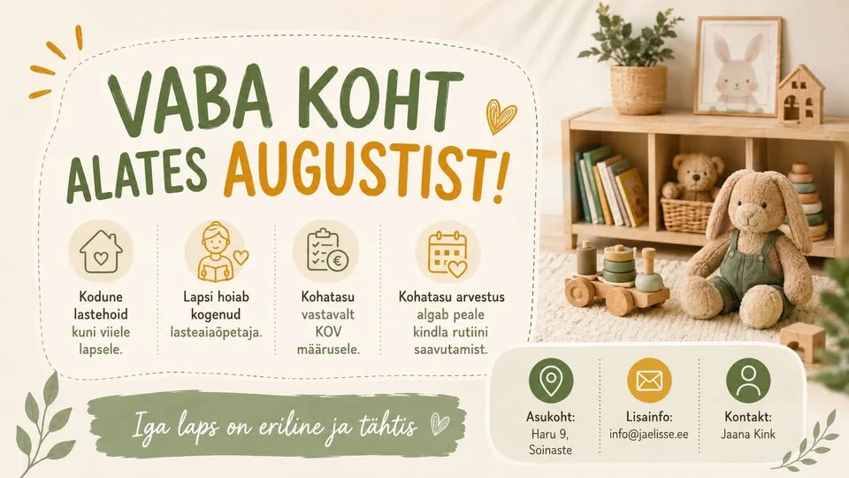 Iga laps on eriline ja tähtis!
