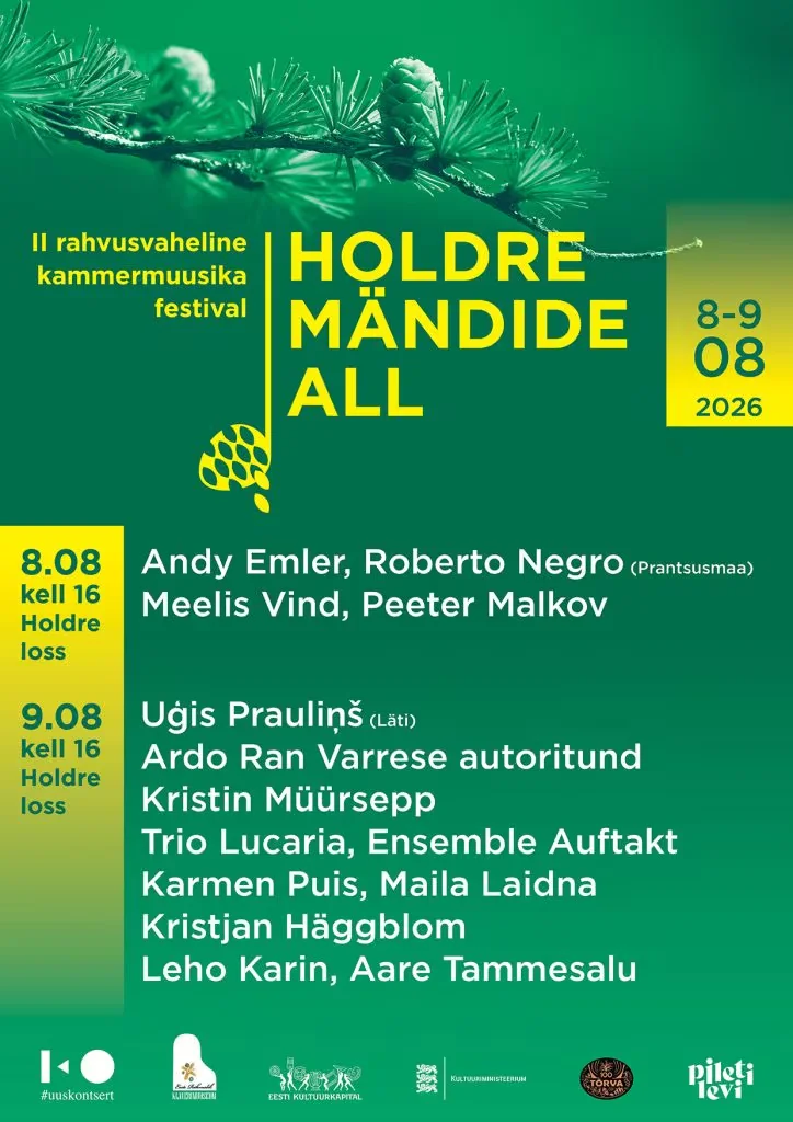 “Holdre mändide all” Holdre II rahvusvaheline kammermuusika festival