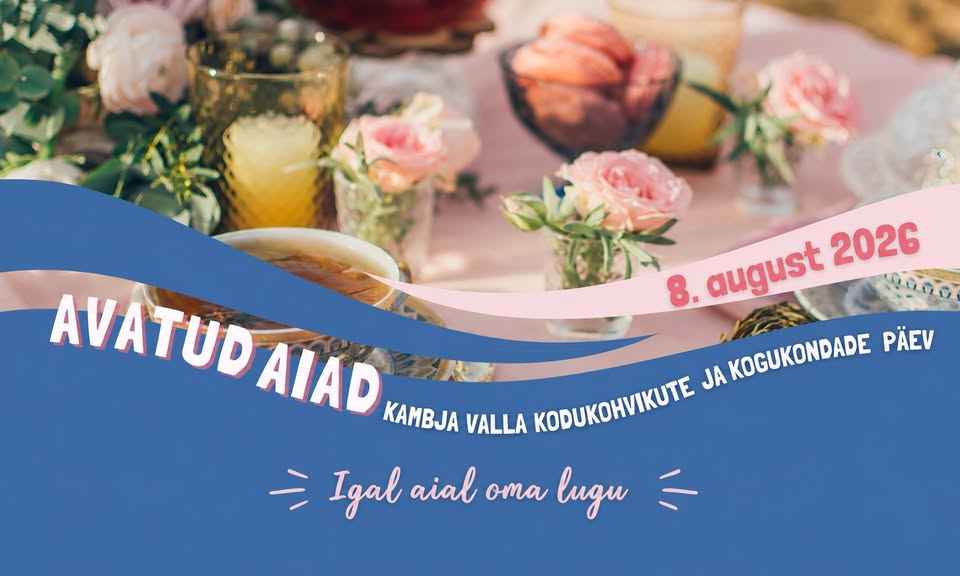 Avatud aiad 2026 - igal aial oma lugu