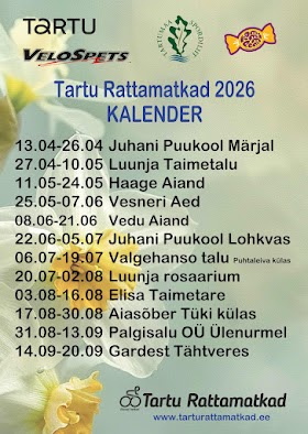 Tartu rattamatkade sarja 12. hooaeg „Lillede lummus“