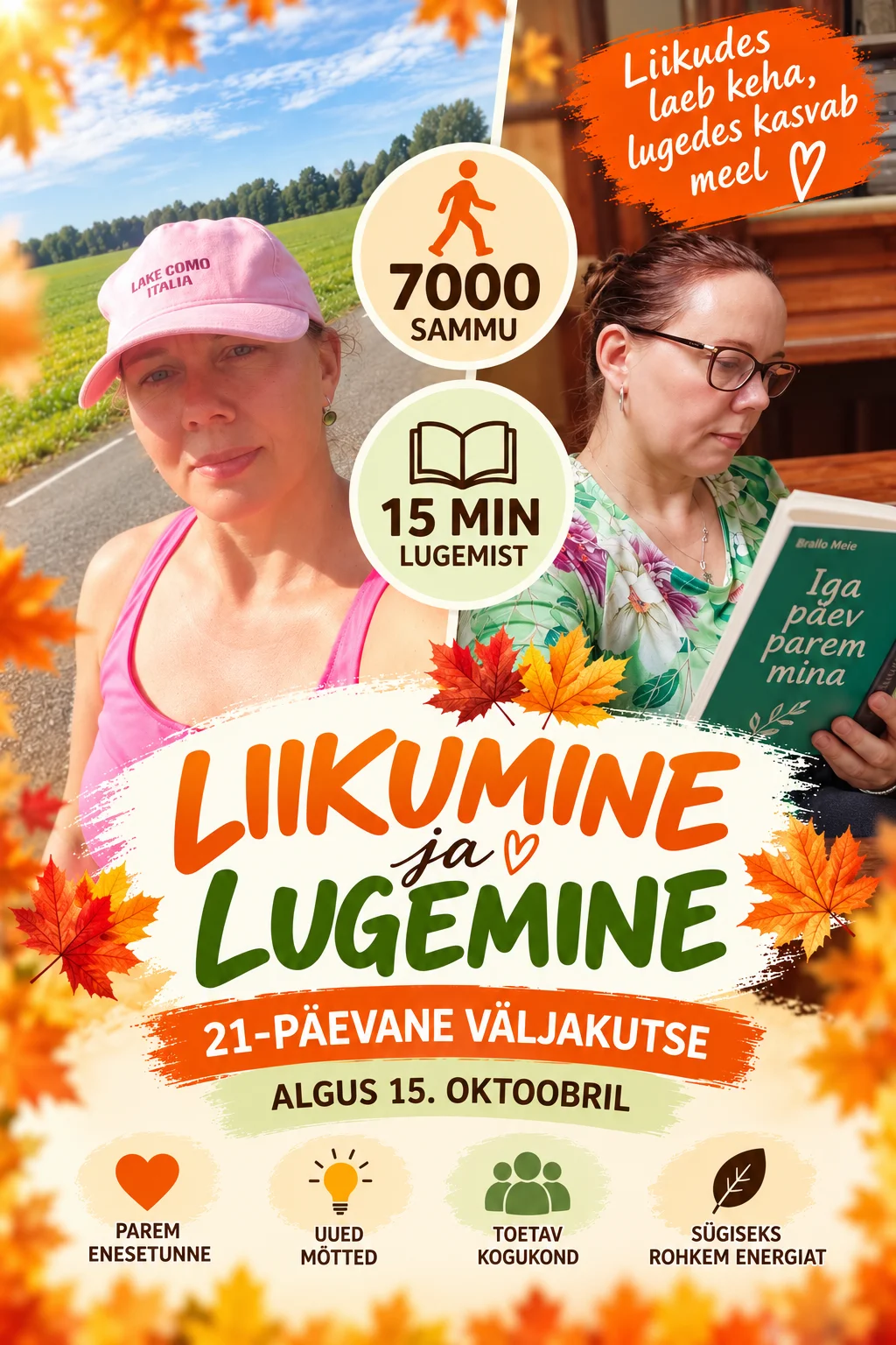 Koos liikuma ja lugema